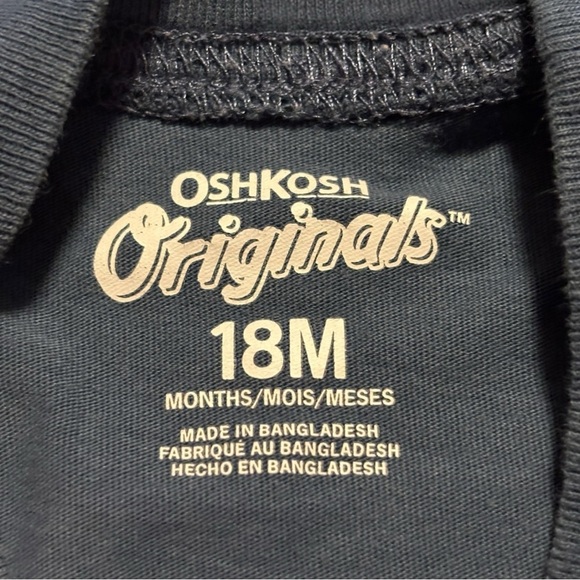 Osh Kosh 18mo SS Astronaut Graphic T-Shirt - Exclnt cndtn. - Picture 2 of 4